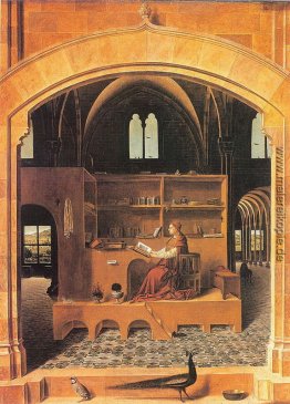 St Jerome in seiner Studie St Jerome in seiner Studie