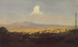 Wolke über dem Berg-Tal Wolke über dem Berg-Tal