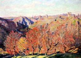 Les Ruines eine Crozant Les Ruines eine Crozant
