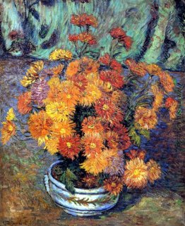 Vase de Chrysanthemes Vase de Chrysanthemes