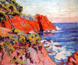 Rochers sur la Côte à Agay Rochers sur la Côte à Agay