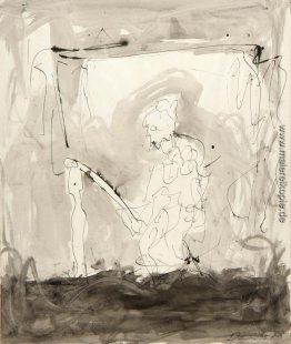 Mann an der Pumpe Mann an der Pumpe