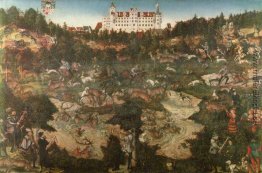 Jagd zu Ehren Karl V. in der Burg von Torgau Jagd zu Ehren Karl V. in der Burg von Torgau
