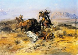 Büffel-Jagd Büffel-Jagd