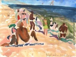 Bridgehampton Beach with Figures Bridgehampton Beach with Figures