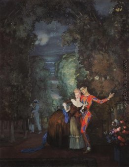 Lady and Harlequin Lady and Harlequin