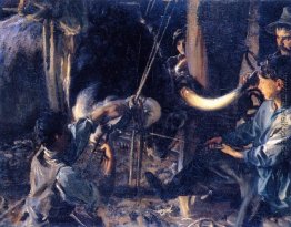 Beschlagen der Ox Beschlagen der Ox