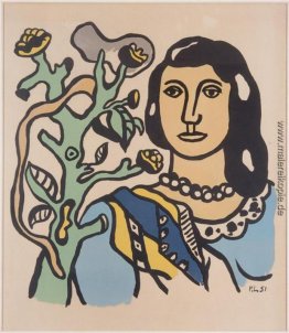Die Frau und der Blume Die Frau und der Blume
