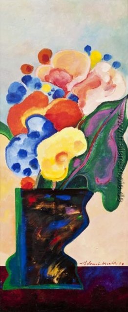 Vase mit Blumen Vase mit Blumen
