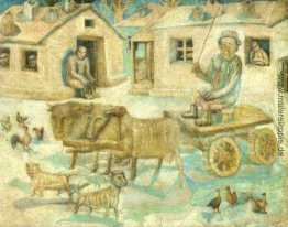 Oxen. Szene aus dem Leben des Savages Oxen. Szene aus dem Leben des Savages