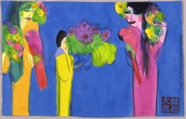 Bringen Sie in den Blumen Bringen Sie in den Blumen