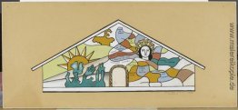 Modell für das Mosaik der Kirche Unserer Lieben Frau aller Gnade Modell für das Mosaik der Kirche Unserer Lieben Frau aller Gnade