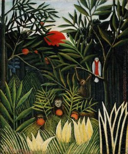 Landschaft mit Affen Landschaft mit Affen