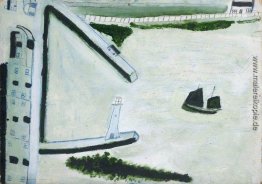 Hafen und Segelschiff- Hafen und Segelschiff-