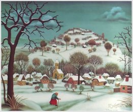 Winter im Dorf Winter im Dorf