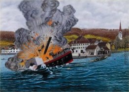 Schiffuntergang vor Berlingen Schiffuntergang vor Berlingen