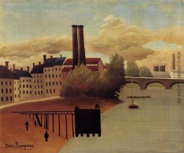 Ansicht der Stadtrand von Paris Ansicht der Stadtrand von Paris