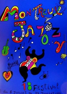 18. Montreux Jazz Festival (Plakat) 18. Montreux Jazz Festival (Plakat)