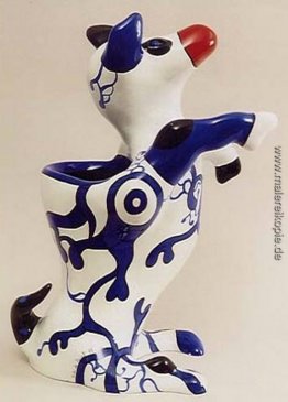 Dog Vase Dog Vase