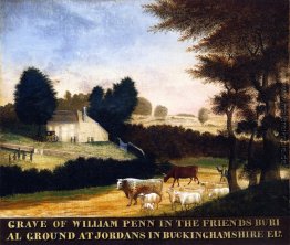 Grab von William Penn in Jordans in England Grab von William Penn in Jordans in England