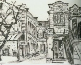 Kaunas, alte Häuser Kaunas, alte Häuser