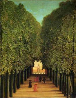 Gasse im Park von Saint Cloud Gasse im Park von Saint Cloud