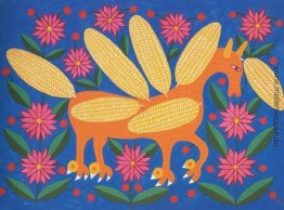 Corncob Horse in Outer Space Corncob Horse in Outer Space