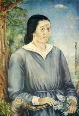 Portrait der Landwirt Tatiana Bakhmach Portrait der Landwirt Tatiana Bakhmach