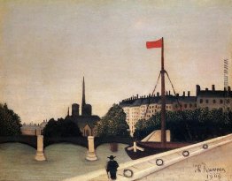 Notre Dame Blick auf die Ile Saint Louis von der Quai Henri IV Notre Dame Blick auf die Ile Saint Louis von der Quai Henri IV