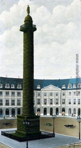 La place Vendôme, Ciel Gris La place Vendôme, Ciel Gris