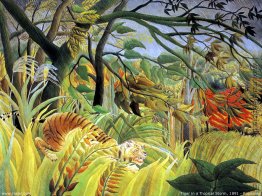 Tiger in einem tropischen Sturm (überrascht!) Tiger in einem tropischen Sturm (überrascht!)