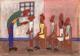Klassenzimmer-Szene Klassenzimmer-Szene