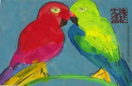 Red Parrot, Green Parrot Red Parrot, Green Parrot