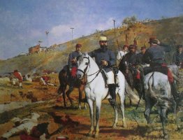 Joaquín Crespo en la Batalla de Los Colorados Joaquín Crespo en la Batalla de Los Colorados