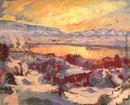 Wintersonne in Hafnarfjörður Wintersonne in Hafnarfjörður