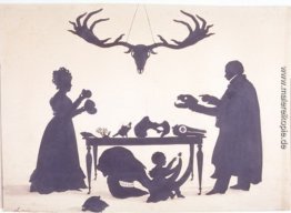 William Buckland und seine Frau und sein Sohn Frank, Untersuchen William Buckland und seine Frau und sein Sohn Frank, Untersuchen