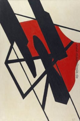 Schwarze und rote Tension Schwarze und rote Tension