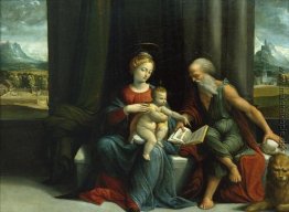 Madonna mit Kind und Heiligen Hieronymus Madonna mit Kind und Heiligen Hieronymus