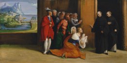 Sankt Nikolaus von Tolentino Die Wiederbelebung eines Kind Sankt Nikolaus von Tolentino Die Wiederbelebung eines Kind