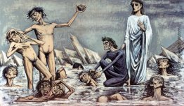 L'enfer de Dante: Damnes pris dans les glaces L'enfer de Dante: Damnes pris dans les glaces