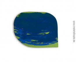 Blau auf Grün Blau auf Grün