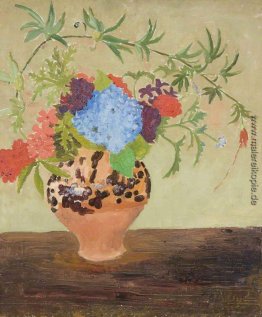 Blumen in einem Glas Blumen in einem Glas