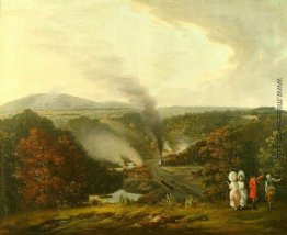 Nachmittag Ansicht von Coalbrookdale, Shropshire