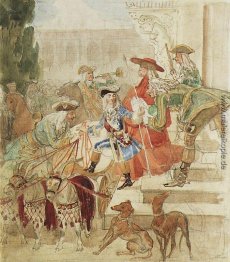 Walk of Louis XV im Kindesalter Walk of Louis XV im Kindesalter