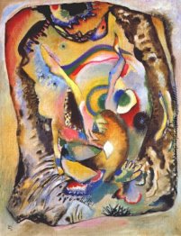 Malerei auf hellem Grund