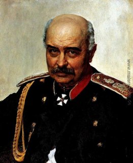 Porträt von General und Staatsmann Michail Iwanowitsch Dragomiro