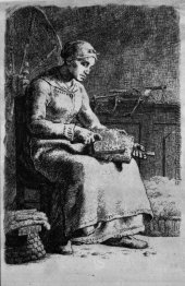 Frau Carding Wolle Frau Carding Wolle