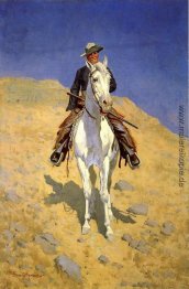 Selbstporträt auf einem Pferd