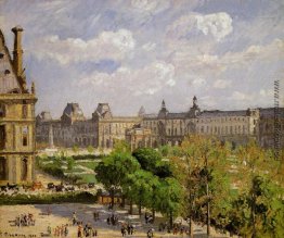 Place du Carrousel, die Tuilerien-Gärten