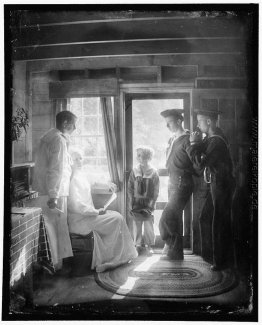 Das Clarence White Familie in Maine